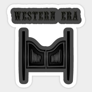 Western Era - Batwing Saloon Doors Sticker